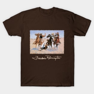 Cowboys by Frederic Remington T-Shirt